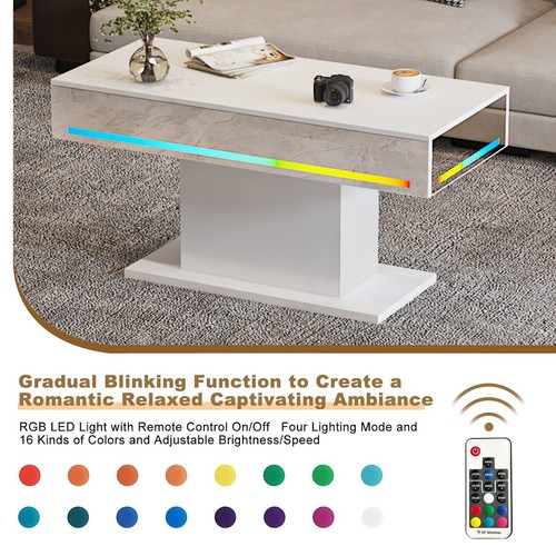 High gloss coffee table with - gloss,