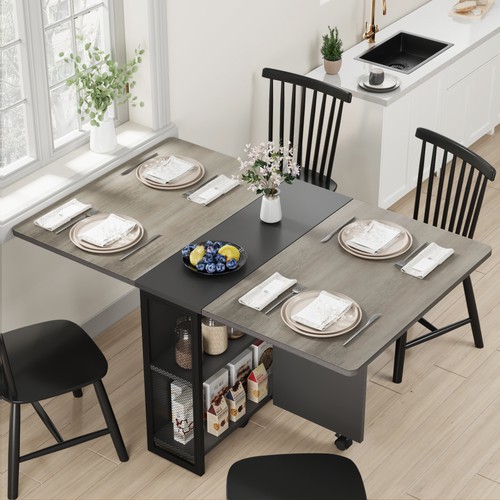 Folding dining table - folding, table,