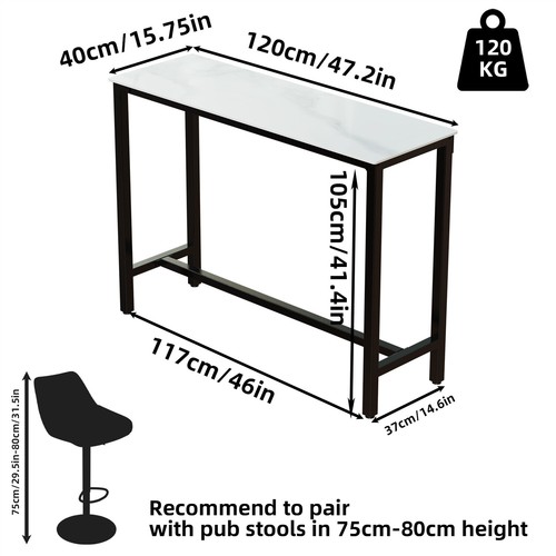Tall breakfast bar table - tall,