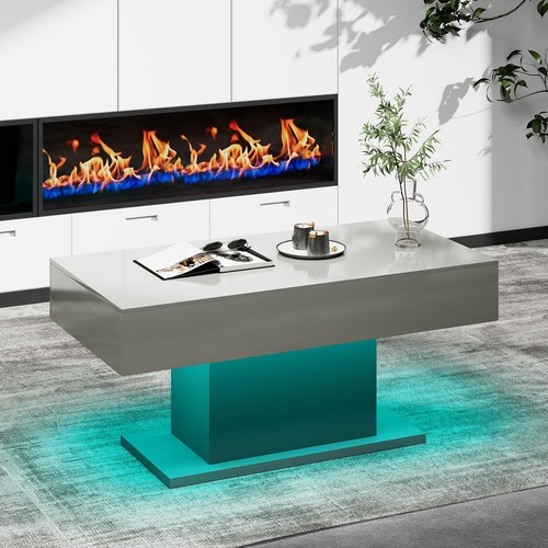 High gloss coffee table with - gloss,
